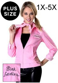 Plus Size Pink Lady Jacket